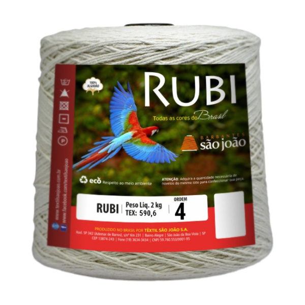 Barbante São João Rubi nº4 2kg