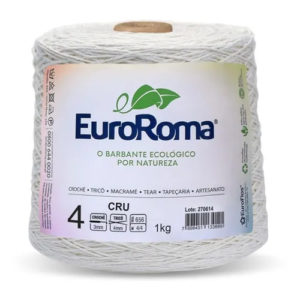Barbante Euroroma Cru nº4 1kg