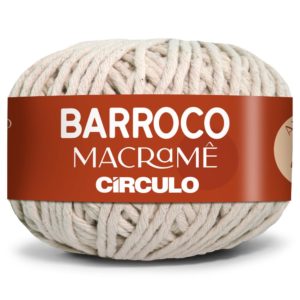 Barroco Macramê Cru 500g Círculo